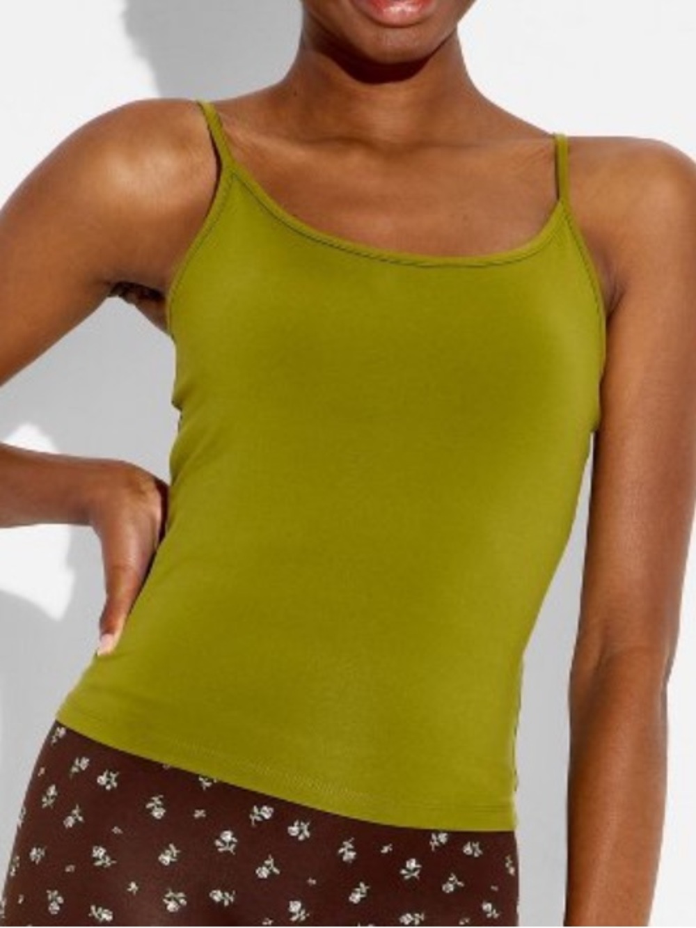 wild fable Olive Green butternliss Camisole h